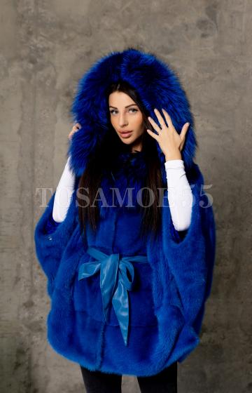 Шуба летучая мышь Blue Diamond