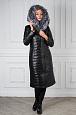 Теплое зимнее пальто с чернобуркой фото №1