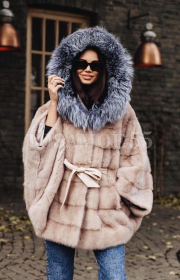 Норковая шуба летучая мышь