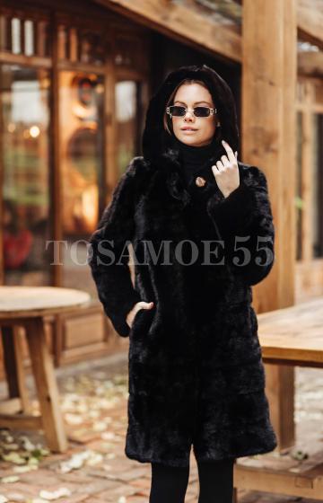 Шуба трансформер из скандинавской норки